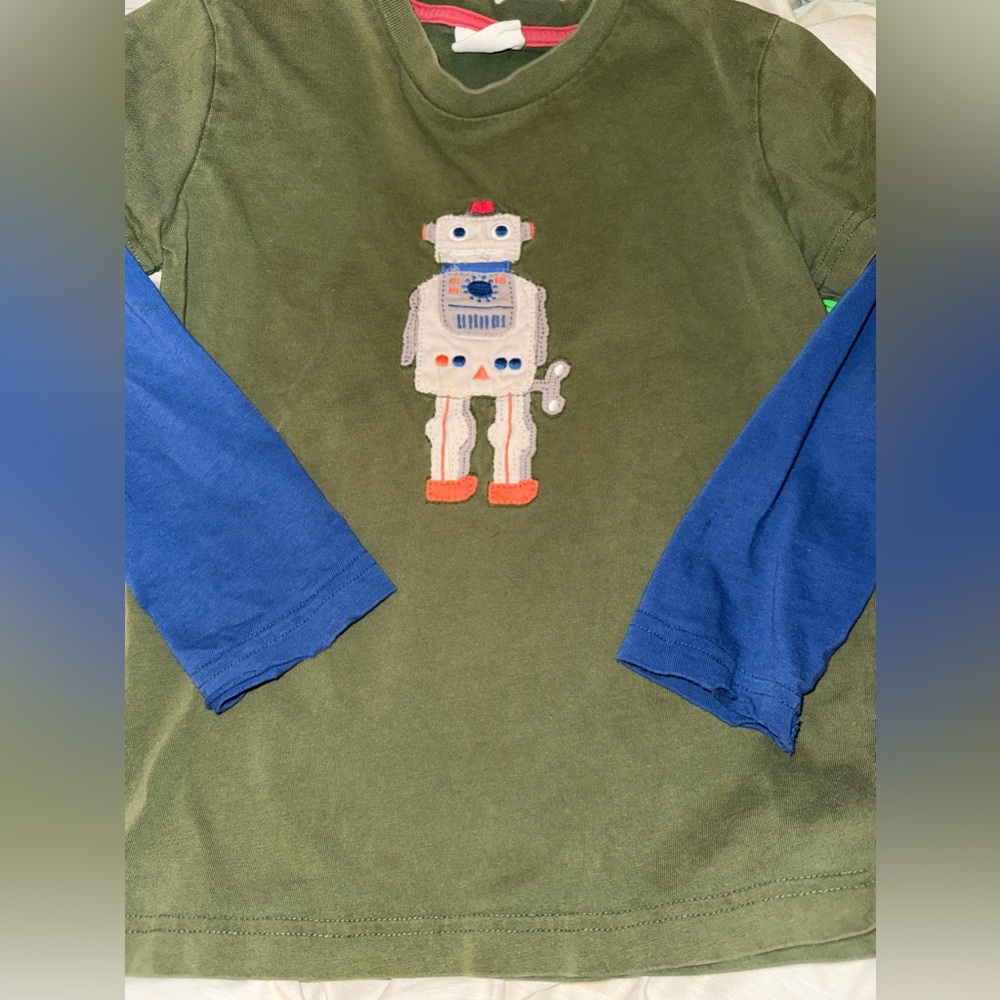 Mini Boden Robot shirt